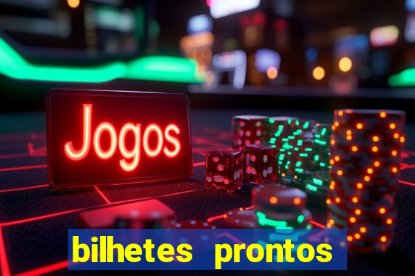 bilhetes prontos apostas esportivas