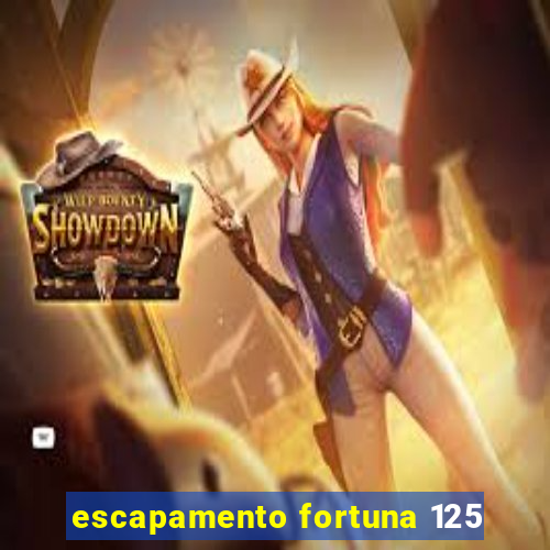 escapamento fortuna 125