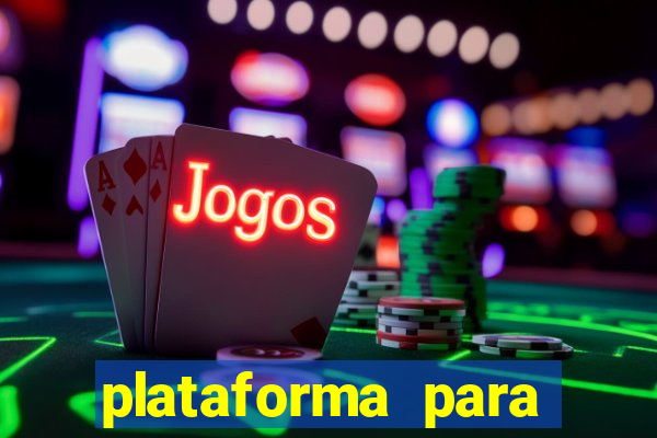 plataforma para jogar com 1 real