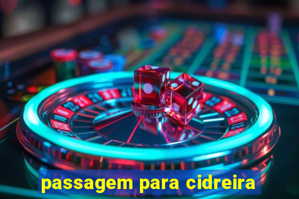 passagem para cidreira