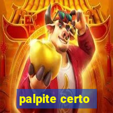 palpite certo