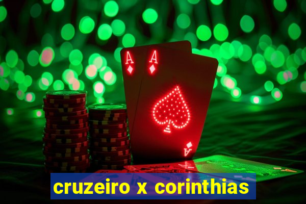 cruzeiro x corinthias