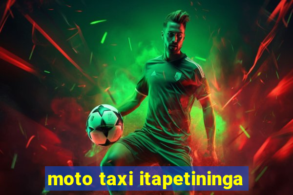 moto taxi itapetininga