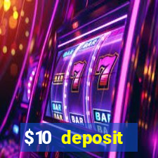 $10 deposit australian casino