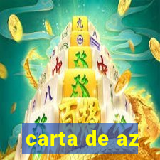 carta de az