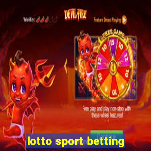 lotto sport betting