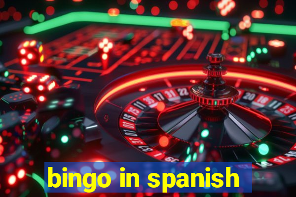 bingo in spanish