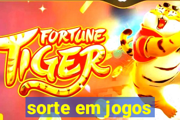 sorte em jogos