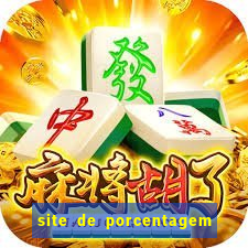 site de porcentagem de jogos slots