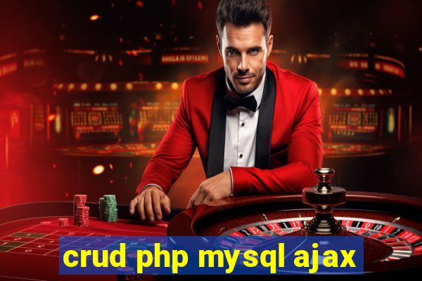 crud php mysql ajax