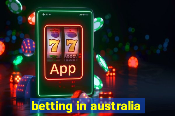 betting in australia