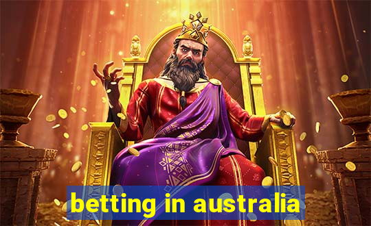 betting in australia