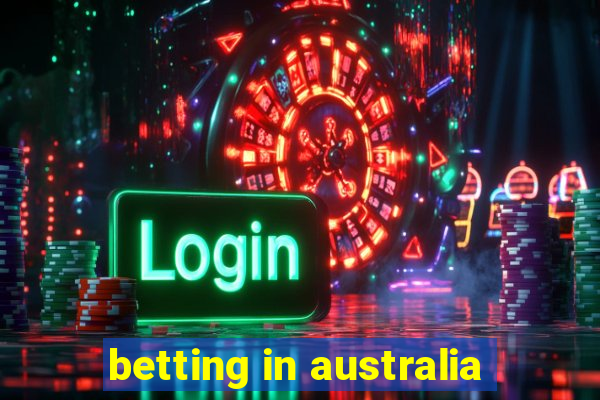 betting in australia