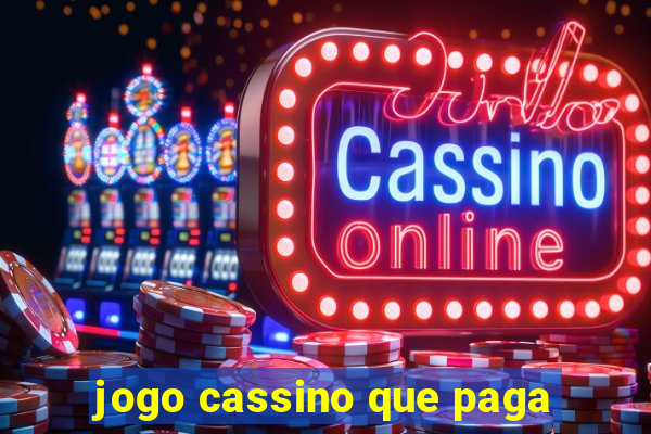 jogo cassino que paga