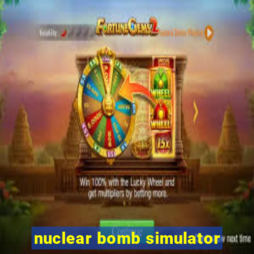 nuclear bomb simulator