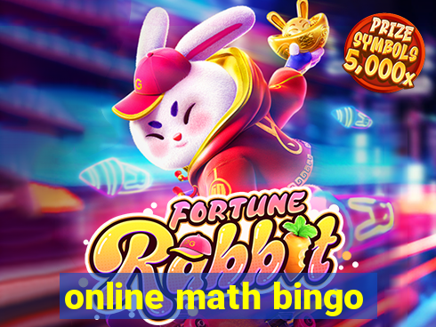 online math bingo