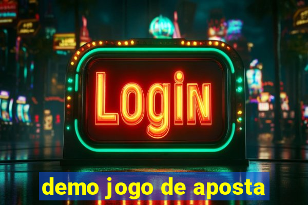 demo jogo de aposta