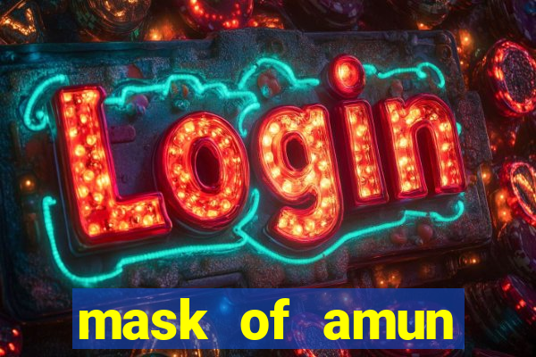 mask of amun online slot