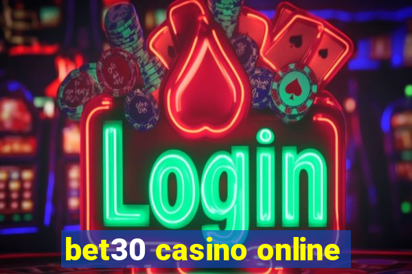 bet30 casino online