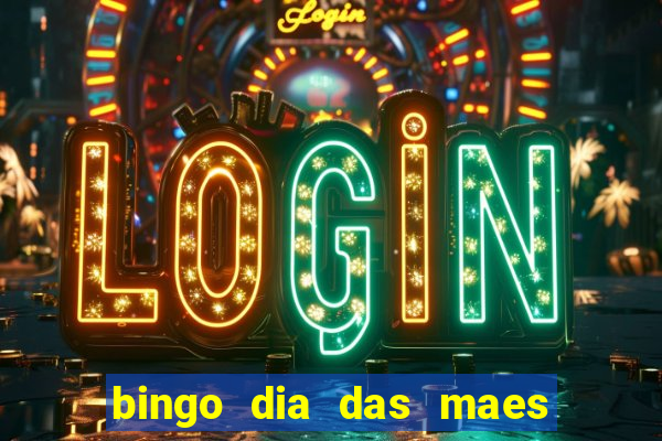 bingo dia das maes para imprimir