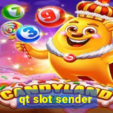 qt slot sender