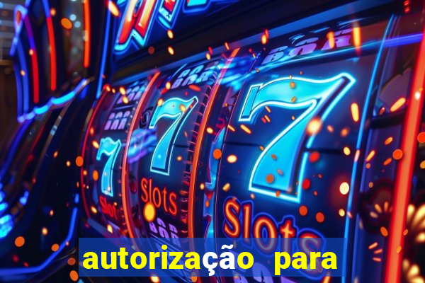 autorização para jogar bola