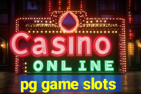 pg game slots