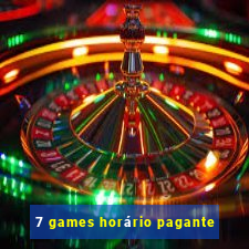 7 games horário pagante