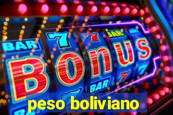 peso boliviano