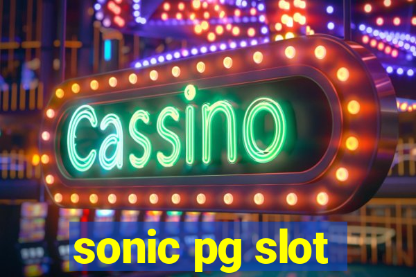 sonic pg slot