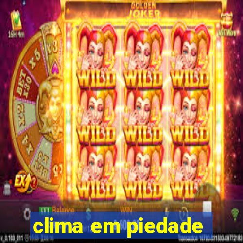 clima em piedade