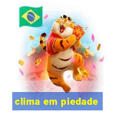 clima em piedade