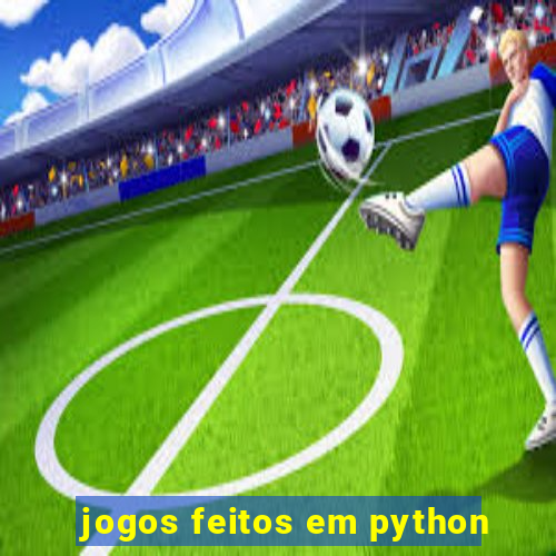 jogos feitos em python