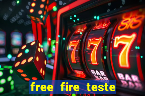 free fire teste gr谩tis jogar