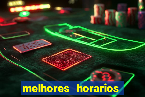 melhores horarios para jogar fortune rabbit