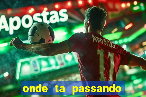 onde ta passando jogo do remo