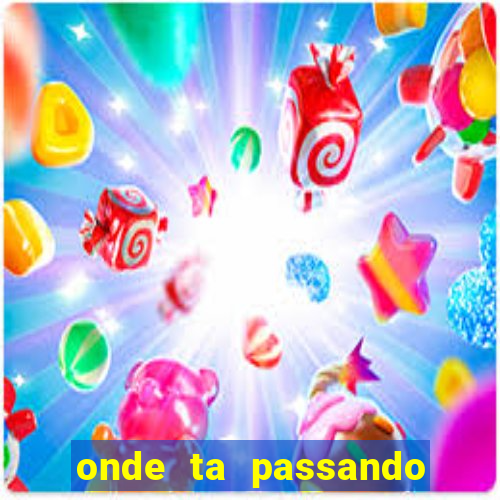 onde ta passando jogo do remo