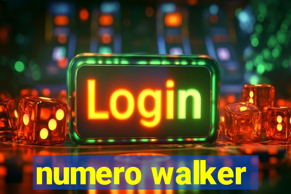 numero walker