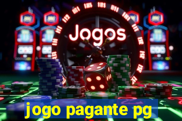 jogo pagante pg