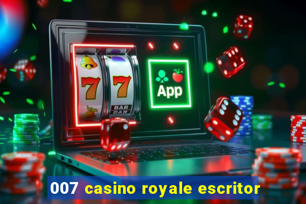 007 casino royale escritor