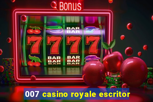 007 casino royale escritor