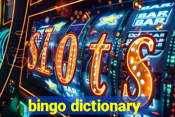 bingo dictionary