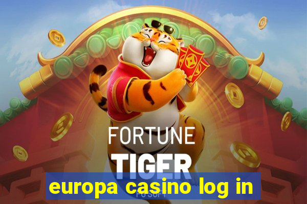 europa casino log in