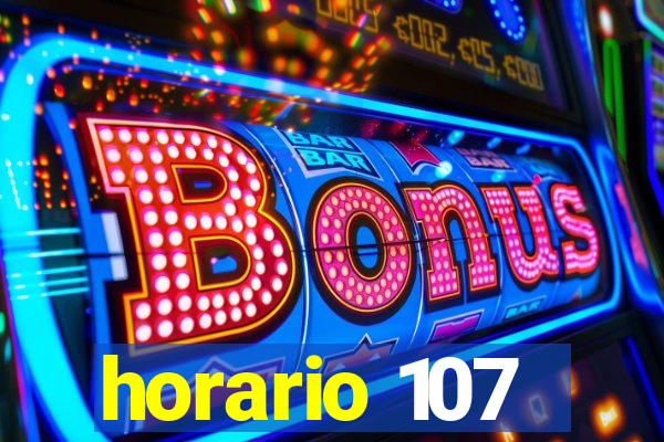 horario 107