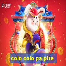 colo colo palpite