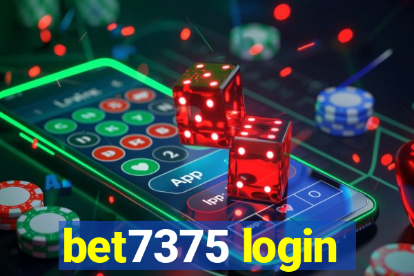 bet7375 login