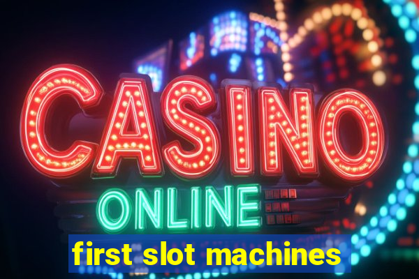 first slot machines