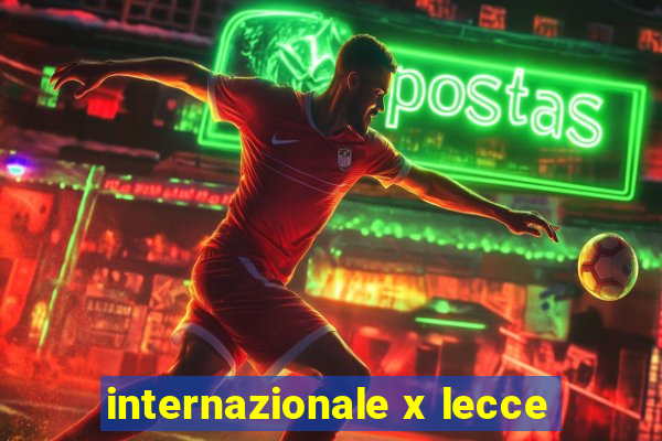 internazionale x lecce