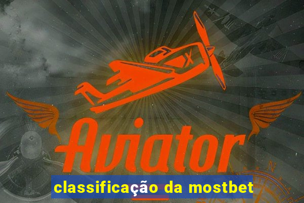 classificação da mostbet