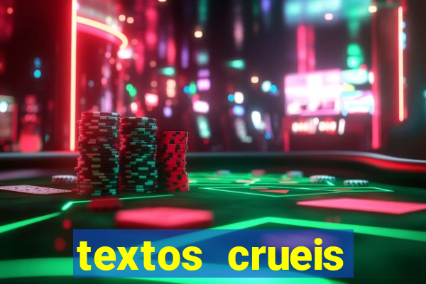 textos crueis demais pdf